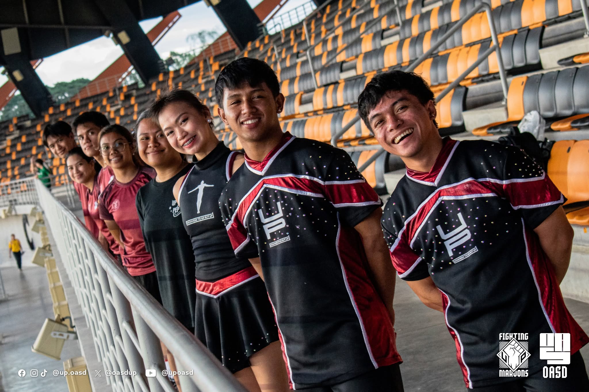 Pep Squad — behind the routine